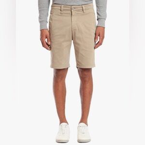 Mavi Matteo Shorts, Beige Sateen Twill